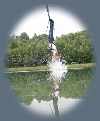 Touché d'eau sur un saut à l'élastique en Lorraine